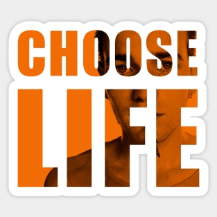 trainspotting - choose life Sticker